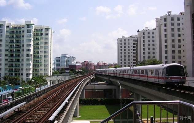 Singapore commuter train
