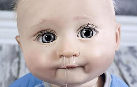 宝贝，你可能染上了病毒性感冒！