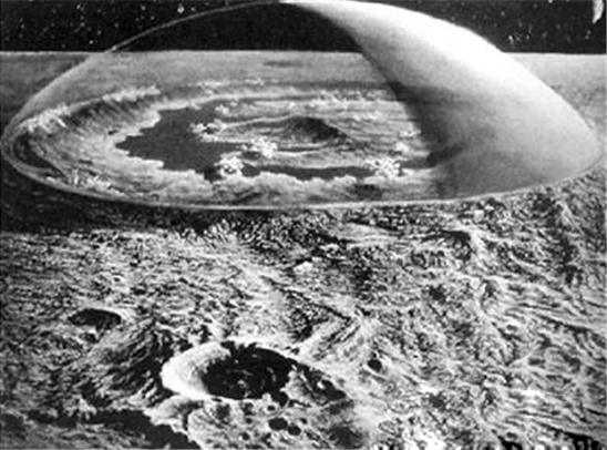 月球惊现外星人遗迹 陨石碰撞留下可疑痕迹