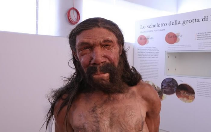 科学家首次揭晓发现于意大利洞穴石壁的“阿尔塔穆拉穴居人”的真实面孔