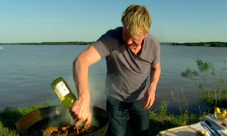 为了一条野生鲶鱼，顶级厨神也是豁出去了！