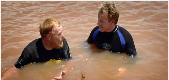 为了一条野生鲶鱼，顶级厨神也是豁出去了！