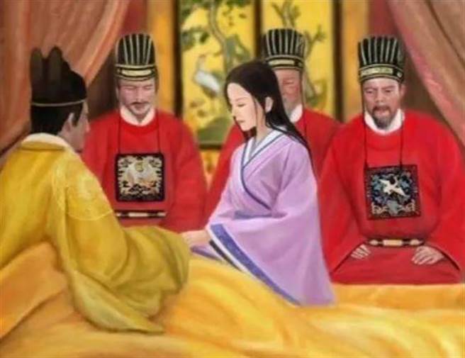 殉葬妃子不得反抗