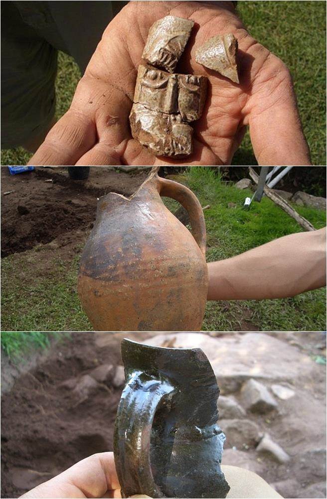 考古团队在其中找到许多中世纪时期的金属器、陶器与木制物品。