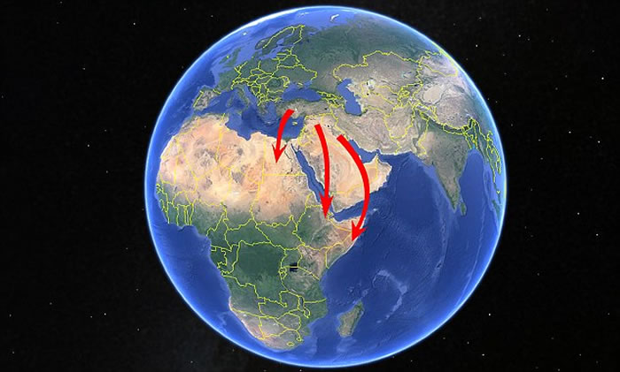 整个非洲大陆的人群仍含有来自反向迁徙背后的中东农民的重要血统。