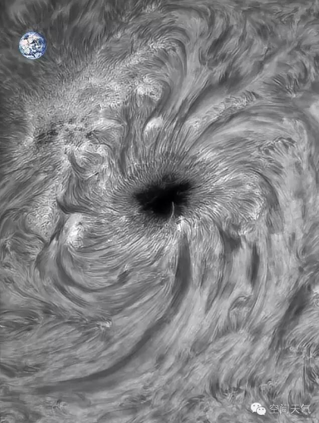 太阳上的“痘痘”比整个地球还要大！
