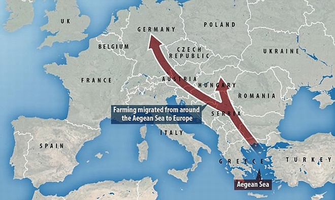 研究提出最早的欧洲农民迁移自如今的希腊和土耳其