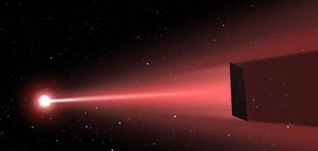 从地球上发射镭射推动，理论上可以达到光速的25%。