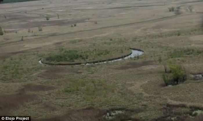 阿根廷圆形小岛The Eye疑藏外星人基地?