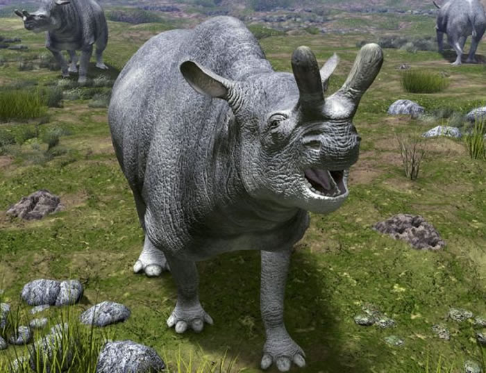 始新世时期见证了雷兽等哺乳动物的大发展。