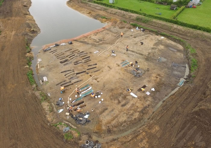 英国诺福克郡的遗址。