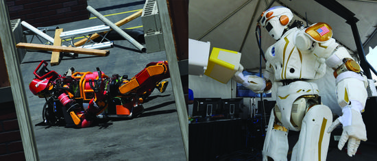 左边是Jaxon机器人,右边是Valkyrie